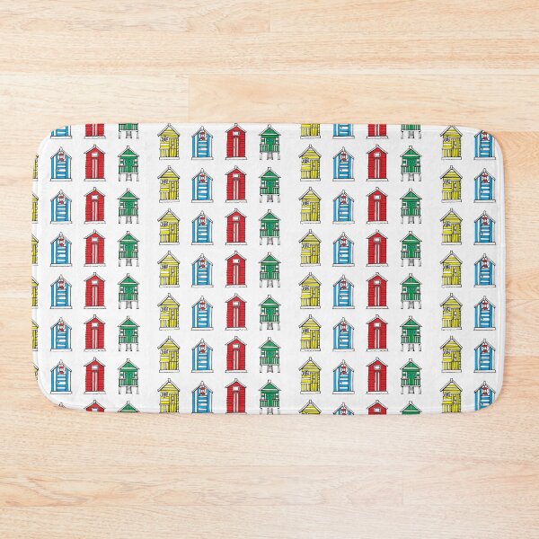 Item preview, Beach Huts, Illustrated Tribute designed and sold by FoleyPottery.
