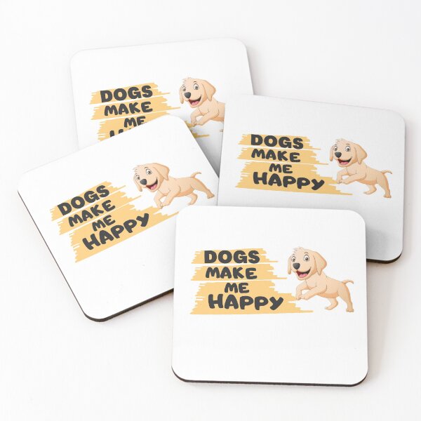 Item preview, Dogs Make Me Happy Cute Funny Dog Gift Women shirt designed and sold by stylism.