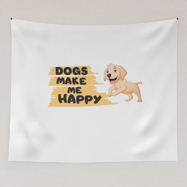 Item preview, Dogs Make Me Happy Cute Funny Dog Gift Women shirt designed and sold by stylism.