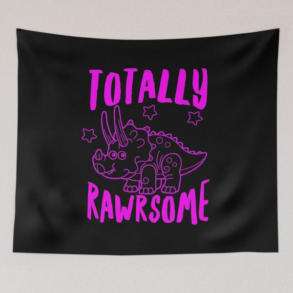Item preview, Totally Rawrsome cute Dinosaur pink designed and sold by Kalli-design.