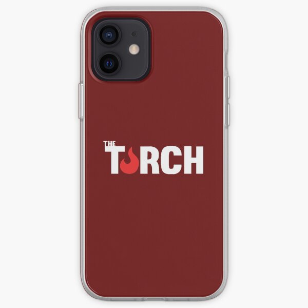 Standard Torch Logo - White iPhone Soft Case