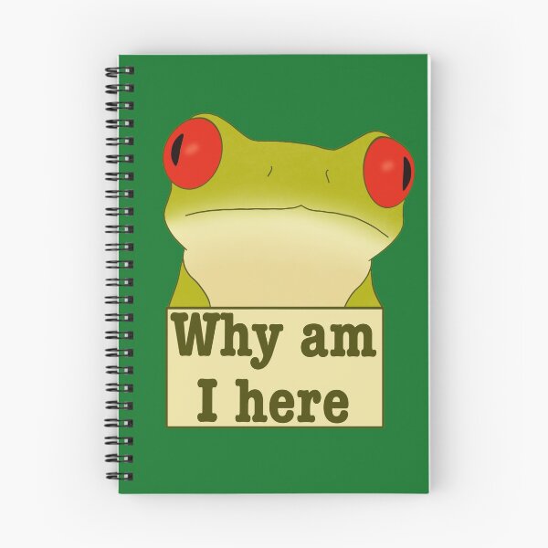 Item preview, Frog why am I here designed and sold by Micromiek.
