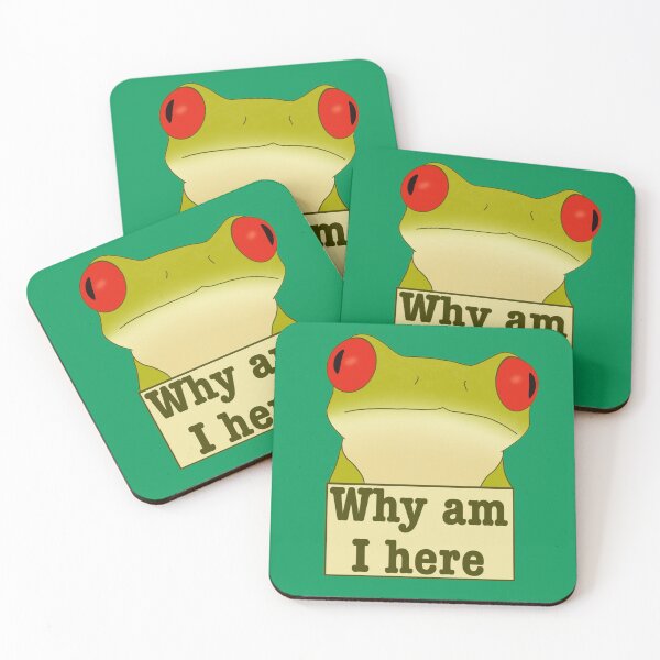 Item preview, Frog why am I here designed and sold by Micromiek.