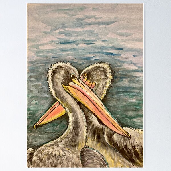 Item preview, Pelicans  designed and sold by ZacchaeusArt.