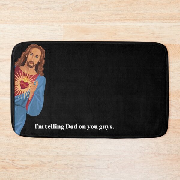 Item preview, Funny Jesus I'm Telling Dad Religious Humor Friendly Hilarious Meme Design designed and sold by BoomDesignsUS.