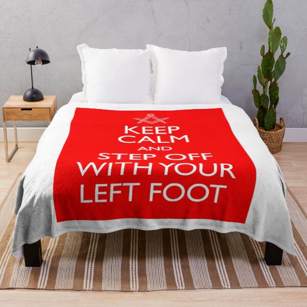 Item preview, Freemasonry Keep Calm And Step Off Slogan designed and sold by A Little Shop of Light.