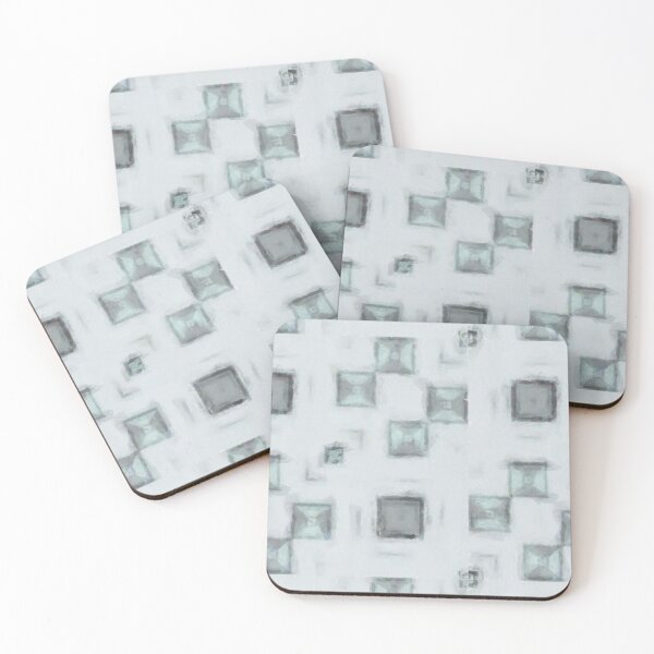 Item preview, brushed patterns gray squares designed and sold by Filigranas Digitales.