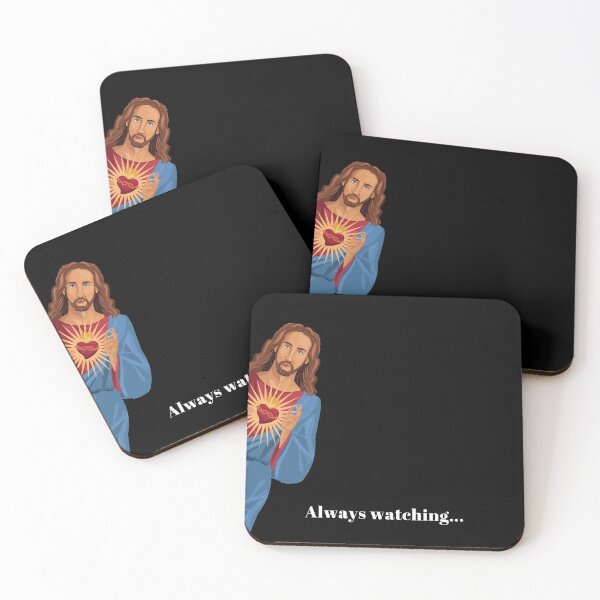 Item preview, Funny Jesus Always Watching Religious Humor Friendly Hilarious Meme Design designed and sold by BoomDesignsUS.