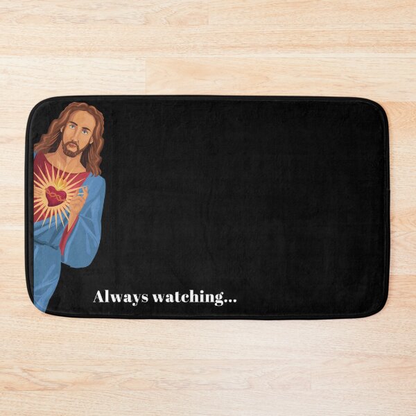 Item preview, Funny Jesus Always Watching Religious Humor Friendly Hilarious Meme Design designed and sold by BoomDesignsUS.