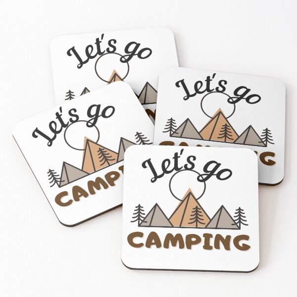 Item preview, Let's go Camping -  Summer adventure designed and sold by deeloutshirts.