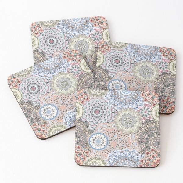 Item preview, Seamless pattern with floral mandala designed and sold by IrinaGuArt.
