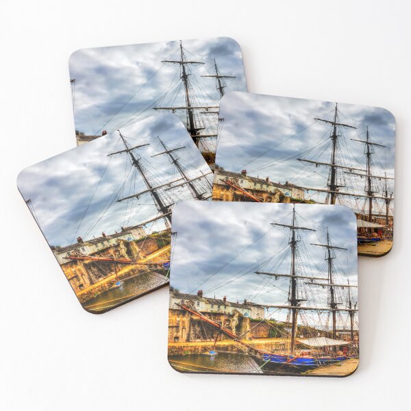 Item preview, Tall Ships Harbor Charlestown, Cornwall, UK designed and sold by Paul Thompson Photography.