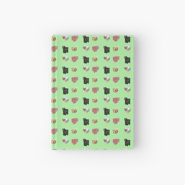 Minecraft Gameplay Hardcover Journals Redbubble