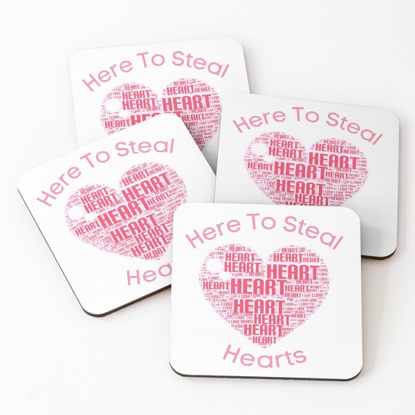 Item preview, Here To Steal Hearts designed and sold by WordArtDesign.