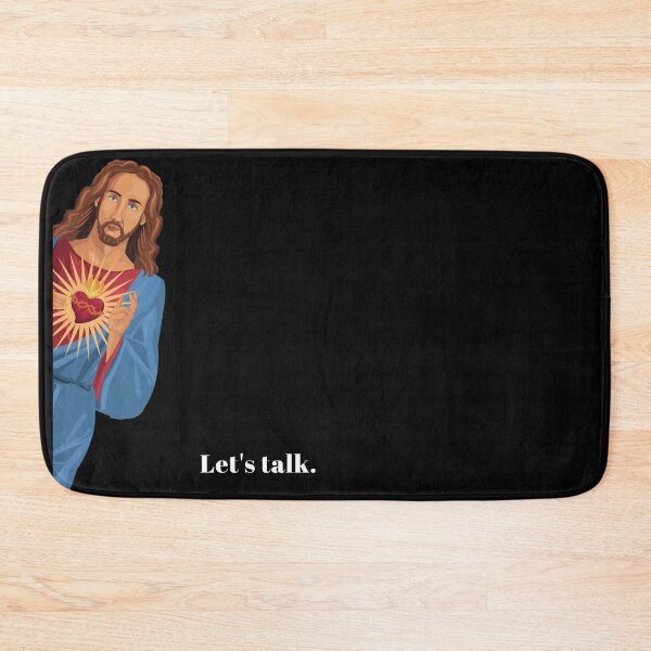 Item preview, Funny Jesus Let's Talk Religious Humor Friendly Hilarious Meme Design designed and sold by BoomDesignsUS.