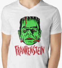 FRANKENSTEIN - Vintage 1960's Style! Men's V-Neck T-Shirt