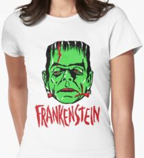 FRANKENSTEIN - Vintage 1960's Style! Women's Fitted T-Shirt