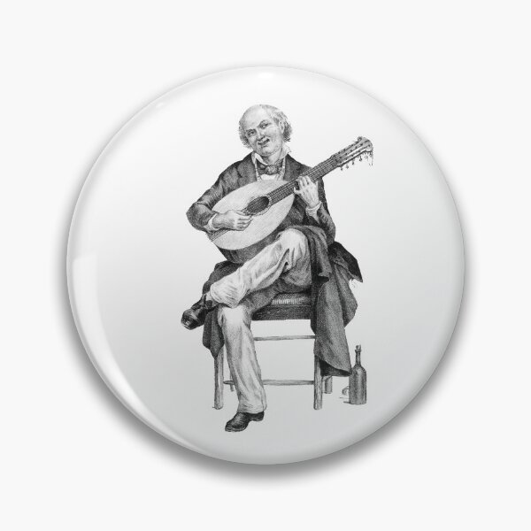 Item preview, A Smiling Middle-Aged String Musician Sits Playing The String Mandolin designed and sold by avinigav.