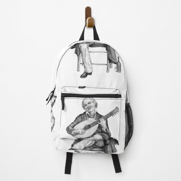 Item preview, A Smiling Middle-Aged String Musician Sits Playing The String Mandolin designed and sold by avinigav.