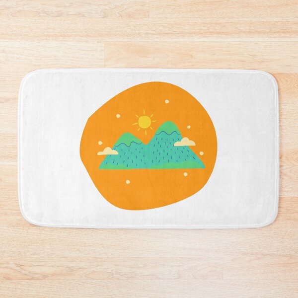 Item preview, Sun over the mountain illustration  designed and sold by Kipcio.