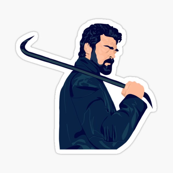 Vintage Retro Billy Butcher's Men Women Sticker