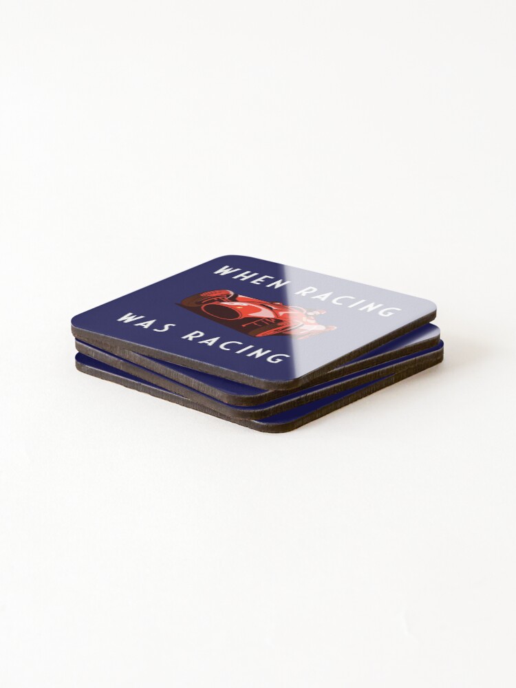 Thumbnail 4 of 5, Coasters (Set of 4), Motorsport | Formula Racing | Auto Racing designed and sold by Pentimore.