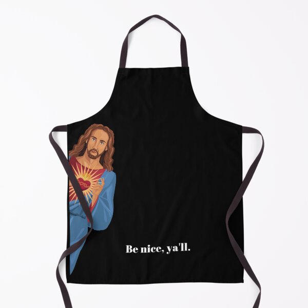 Item preview, Funny Jesus Be Nice Ya'll Religious Humor Friendly Hilarious Meme Design designed and sold by BoomDesignsUS.