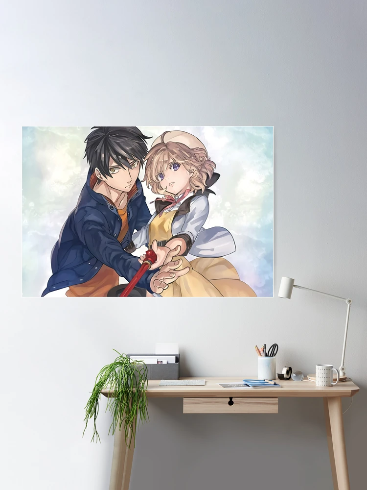 Kyokou Suiri best couple Poster for Sale by fruehauf234