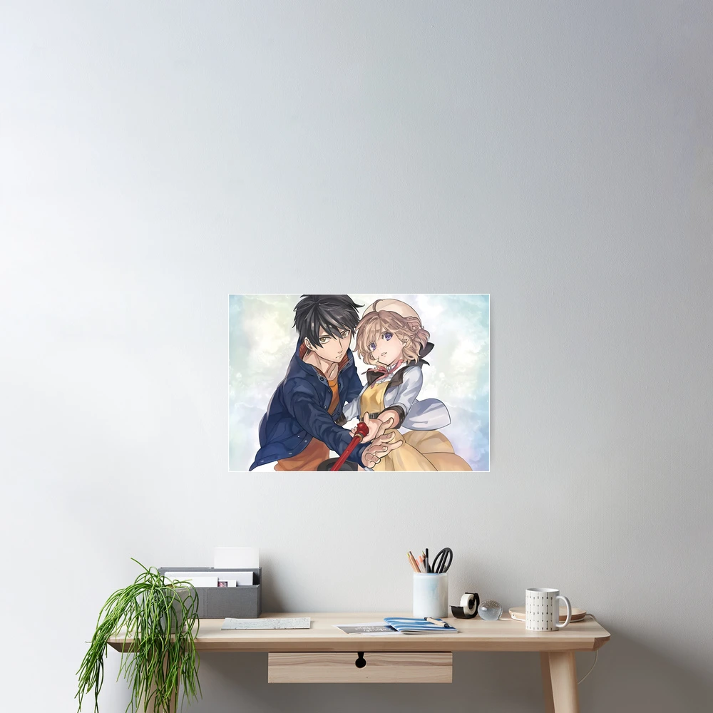 Kyokou Suiri best couple Poster for Sale by fruehauf234