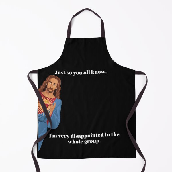 Item preview, Funny Jesus Disapppointed Religious Humor Friendly Hilarious Meme Design designed and sold by BoomDesignsUS.
