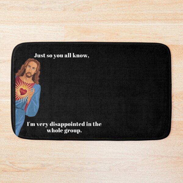 Item preview, Funny Jesus Disapppointed Religious Humor Friendly Hilarious Meme Design designed and sold by BoomDesignsUS.