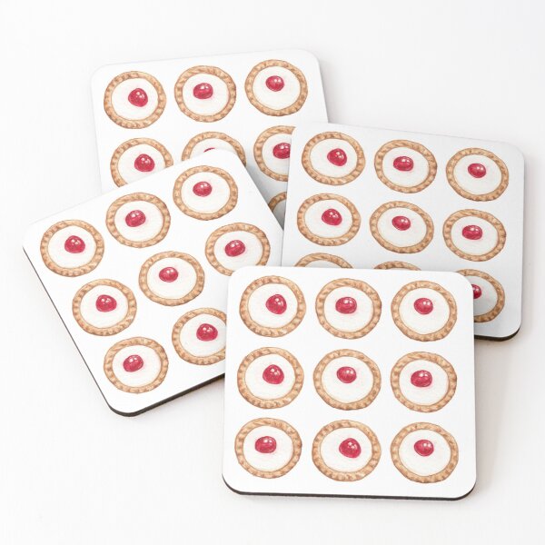 Artikelvorschau, Bakewell Tarts, Kirsche Bakewell Design entworfen und verkauft von ByAbigailHarris.
