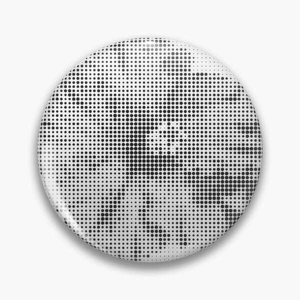 Item preview, Dotted Flower / Poppy / Vector Art - Monochrome halftone raster designed and sold by in-vectors.