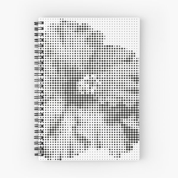 Item preview, Dotted Flower / Poppy / Vector Art - Monochrome halftone raster designed and sold by in-vectors.