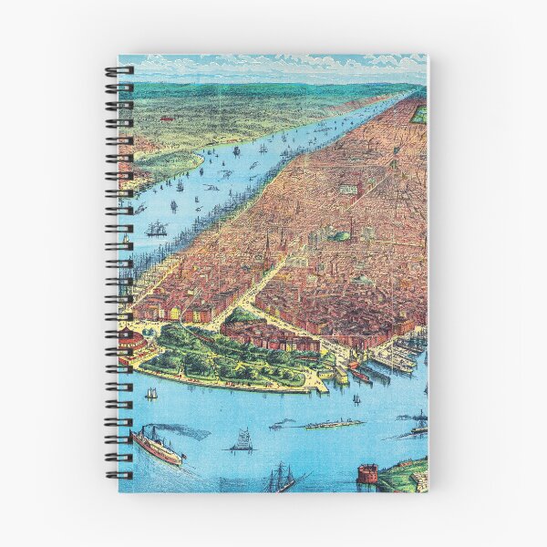 Aperçu de l'œuvre Paysage urbain vintage de New York créée et vendue par Intrepix.