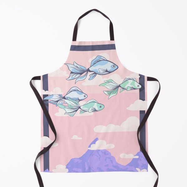 Item preview, Flying Fish in the Sky with Mountains designed and sold by ProjectSudoro.