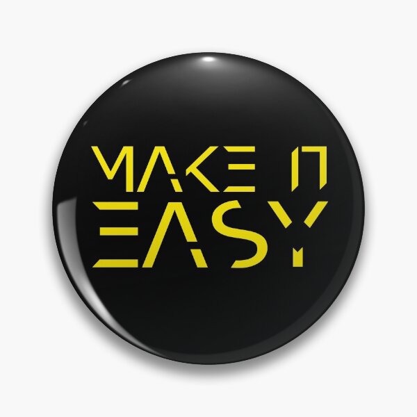 Item preview, Make It Easy, Motivate Quote, designed and sold by OB-Store.
