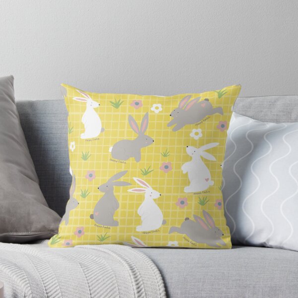 Artikel-Vorschau von Fröhliche Osterfrühlingshasenmuster, designt und verkauft von Claire Wall Designs.