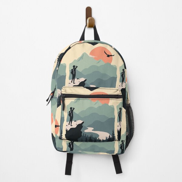 Item preview, Camper on top of the mountain looking at the sunset designed and sold by dudilyra.