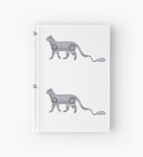 Robot Cat Hardcover Journal