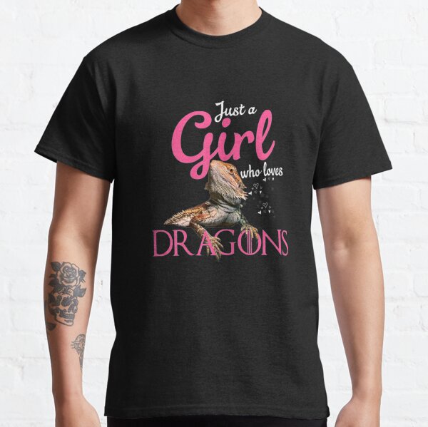 Bearded Dragon - Just a girl who loves bearded dragon Classic T-Shirt