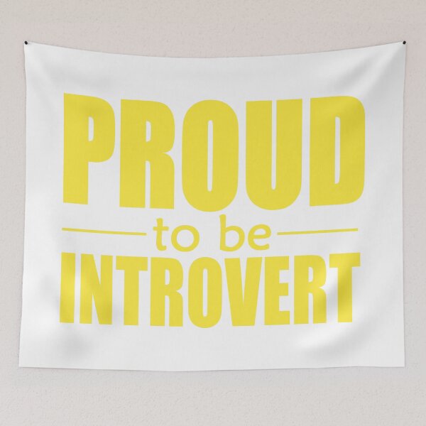 Item preview, Proud to be Introvert designed and sold by Junasaji.