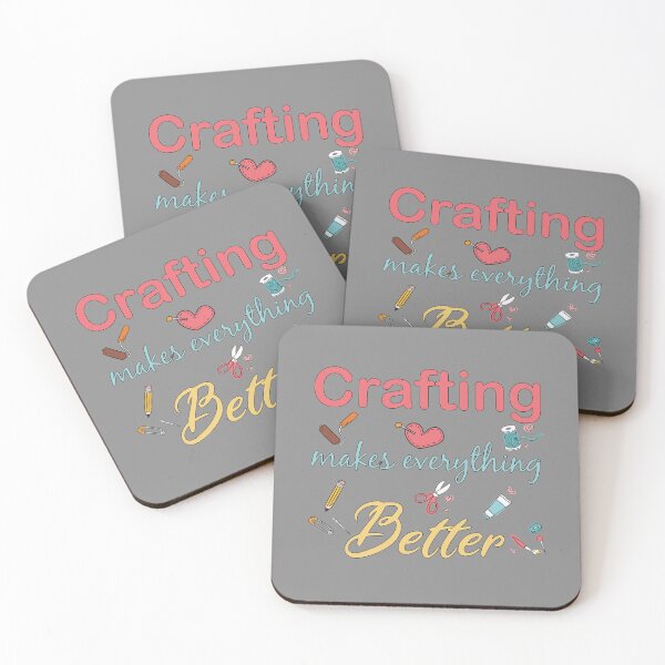 Item preview, Crafting makes everything better, Awesome gift for your friends and Handmade lovers designed and sold by abdelhak2005.