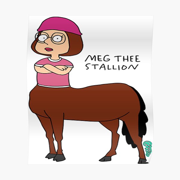 Meg The Stallion Poster