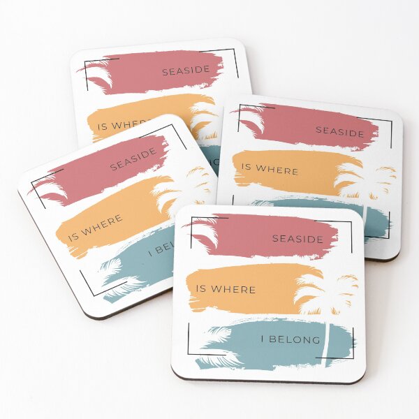 Item preview, Seaside is where i belong Design designed and sold by Ali Guermat.