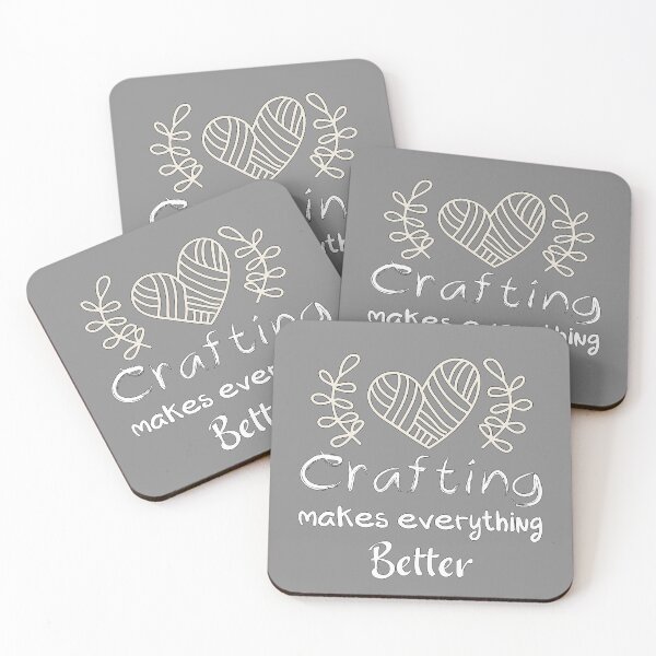 Item preview, Crafting makes everything better, Awesome gift for your friends and Handmade lovers designed and sold by abdelhak2005.