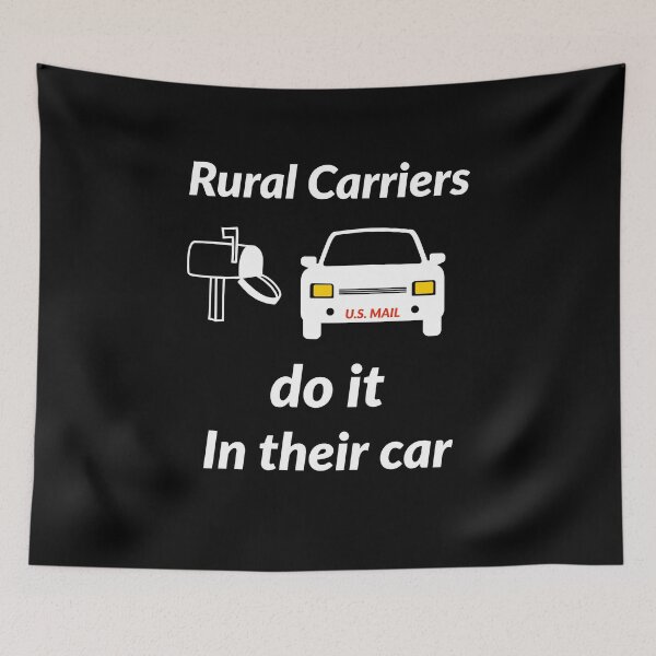Item preview, Rural Carriers Do it In Their Car designed and sold by AwesomeWorld1.