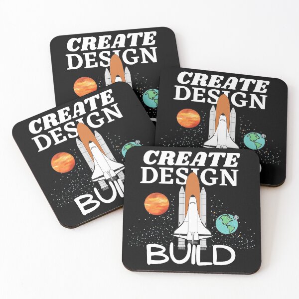 Item preview, Create Design Build - Aerospace Engineering designed and sold by Brat-Cat-Shirts.