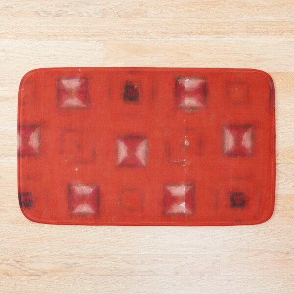 Item preview, brushed patterns red squares designed and sold by Filigranas Digitales.