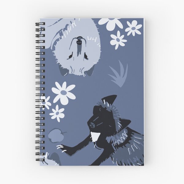 Item preview, Arctic Fox vector art blue designed and sold by EskTuulispaa.